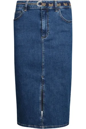 Liu Jo Denim midi skirt