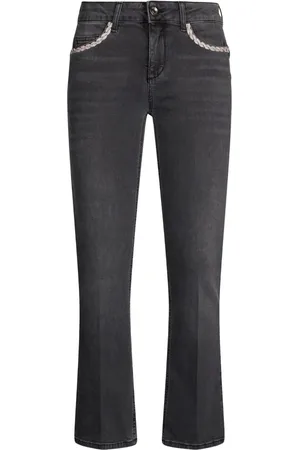 Liu Jo Rhinestone bootcut jeans