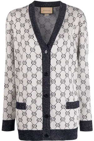 Gucci GG intarsia-knit cardigan