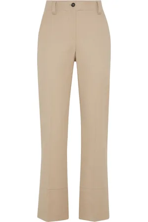Brunello Cucinelli Kickflare Cigarette trousers