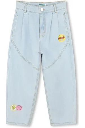 Kenzo Patch-embellished jeans