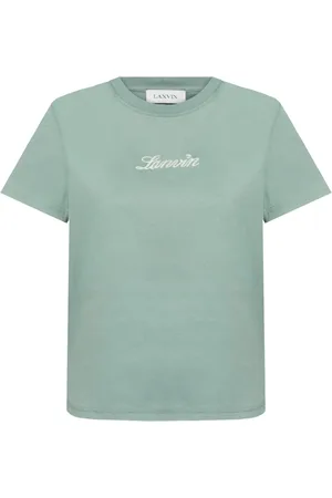 Lanvin Logo-embroidered T-shirt