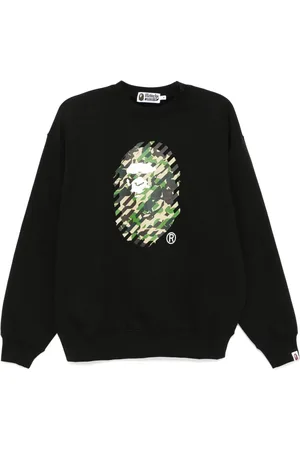 A Bathing Ape Abc Camo Ape head sweatshirt