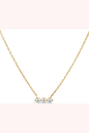 Dinny Hall 9kt yellow Shuga diamond necklace