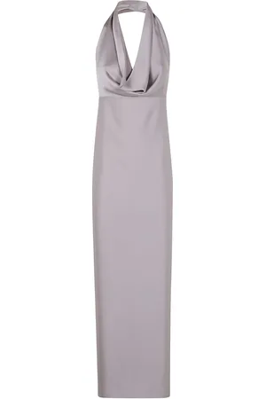 DRHOPE Draped maxi dress