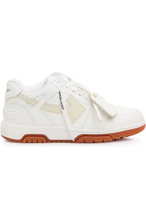 OFF-WHITE Out Of Office panelled leather sneakers