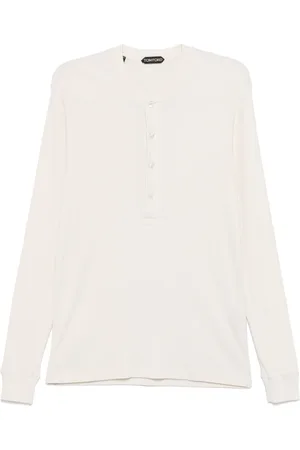 Tom Ford Ribbed Henley top