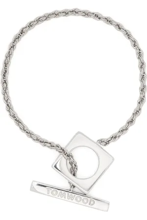 TOM WOOD Square Rope bracelet
