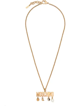 Moschino Logo-lettering necklace