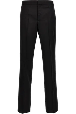VERSACE Wool tailored trousers