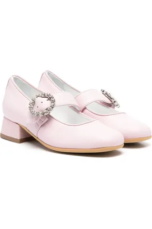 MONNALISA Leather ballet flats