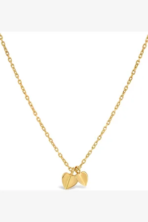 Dinny Hall Bijou Folded Heart necklace