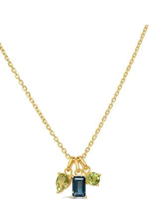 Dinny Hall Gem-Set Trilogy Pendant necklace