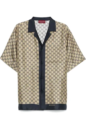 Gucci Printed silk shirt