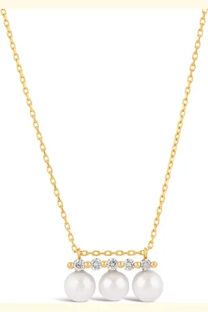 Dinny Hall 9kt yellow Shuga pearl necklace