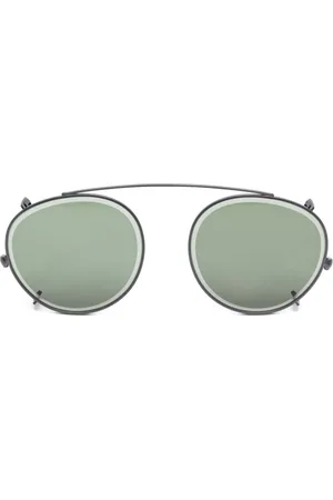 Kame Mannen Round-frame clip-on lenses