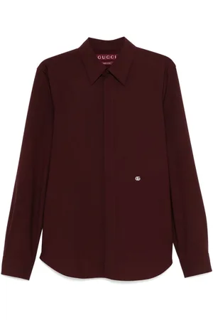 Gucci GG-embroidered shirt