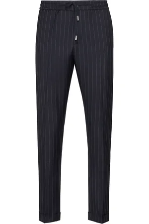 Philipp Plein Pinstriped track pants