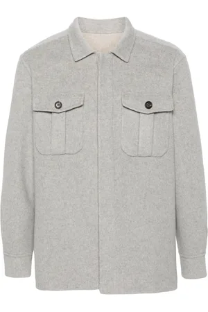 ELEVENTY Chest-pockets overshirt