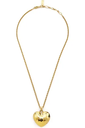 Saint Laurent 1990s Heart necklace