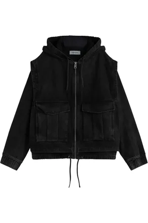 Etudes Hooded denim jacket