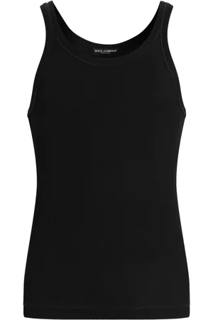 Dolce & Gabbana Logo-patch tank top