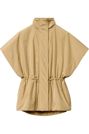 Fabiana Filippi Short-sleeved cape cape