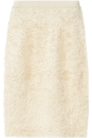 Fabiana Filippi Textured-finish midi skirt