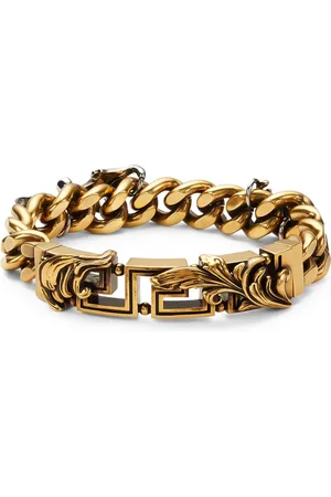 VERSACE Barocco Leaf chain bracelet