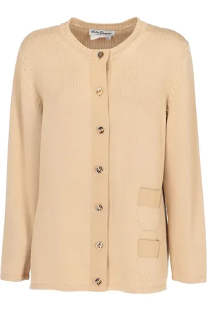 Salvatore Ferragamo 1980s buttoned cardigan