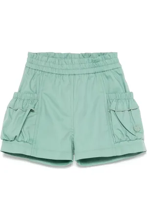 MONNALISA Logo-plaque shorts