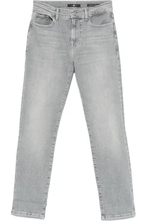 7 for all Mankind Mid-rise skinny jeans
