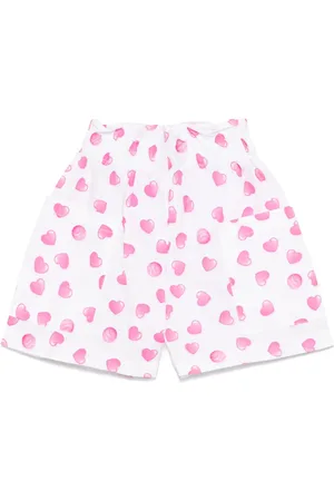 MONNALISA Heart-print shorts