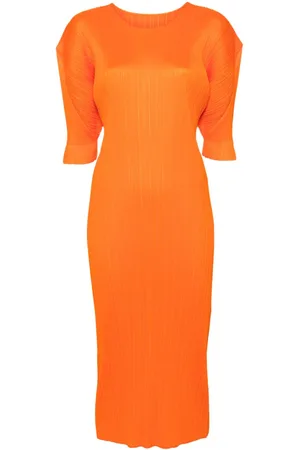 PLEATS PLEASE ISSEY MIYAKE Monthly Colors: July midi dress