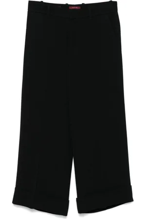 Gucci Embroidered sable trousers