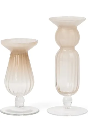 Brunello Cucinelli Murano glass vases