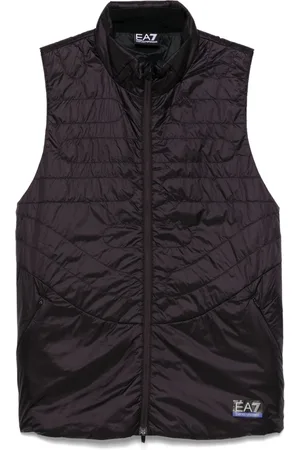EA7 Logo-print gilet