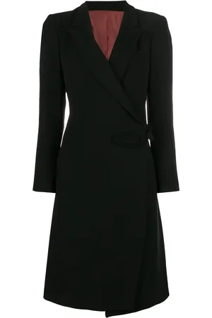 Jean Paul Gaultier Wrap midi coat