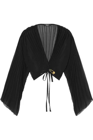 VERSACE Pleated blouse