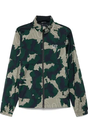 EA7 Camouflage-pattern jacket