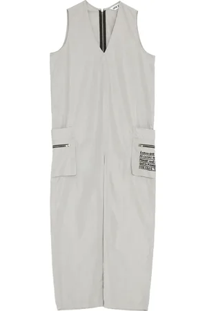 Uma Raquel Davidowicz Slogan-detail jumpsuit