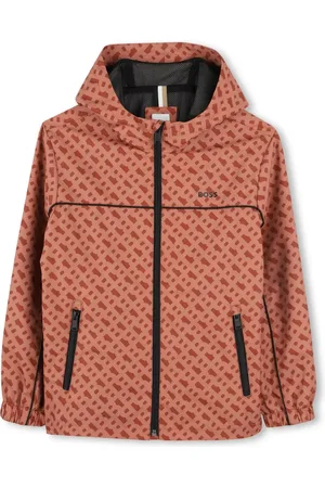 HUGO BOSS Hooded windbreaker jacket