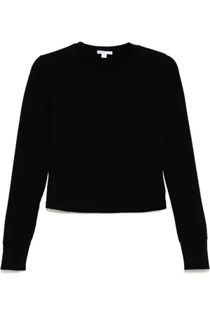 James Perse Cropped long-sleeved T-shirt