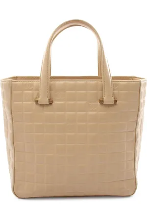 CHANEL 2002-2003 Chocolate Bar tote bag