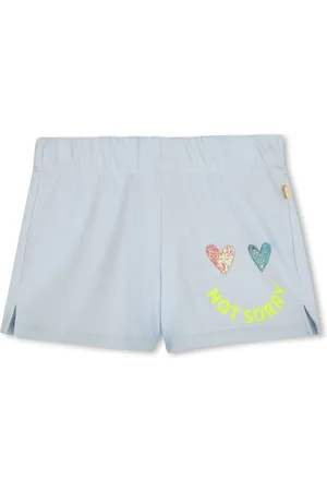 Billieblush Heart-appliqué shorts