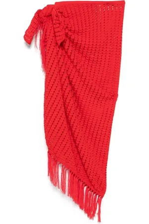 Simkhai Crochet midi skirt