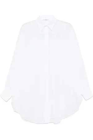 ERMANNO SCERVINO Floral-embroidered shirt