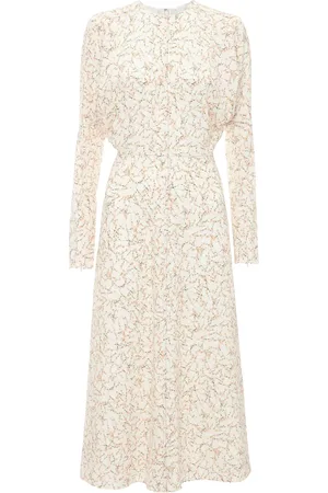 Victoria Beckham Dolman-sleeve midi dress
