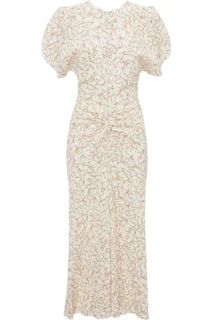 Victoria Beckham Gathered midi dress