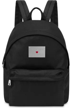 Moschino Logo-plaque backpack